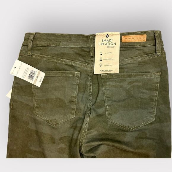 Sanctuary Denim Jeans in Camo Print New - Picture 4 of 7
